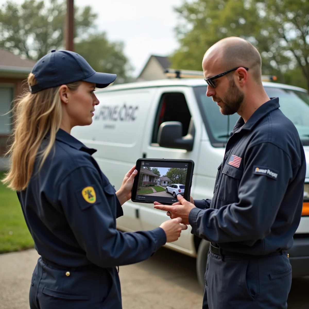 Real estate pre-sale sewer inspection at a listed home in Sterling Heights, MI