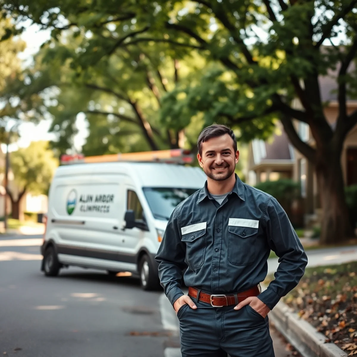 Residential street in Ann Arbor, MI where we provide sewer camera inspection