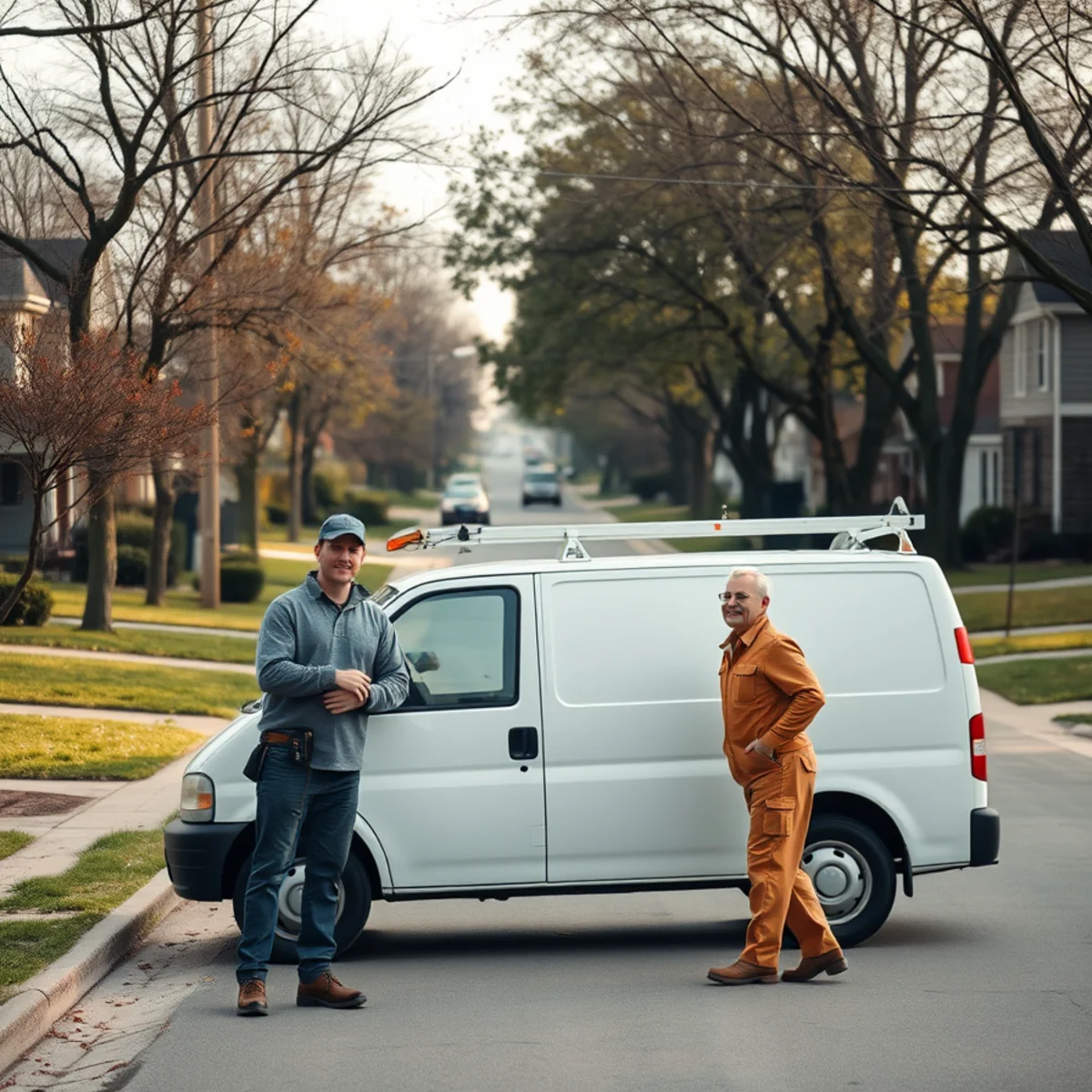 Residential street in Clawson, MI where we provide sewer camera inspection