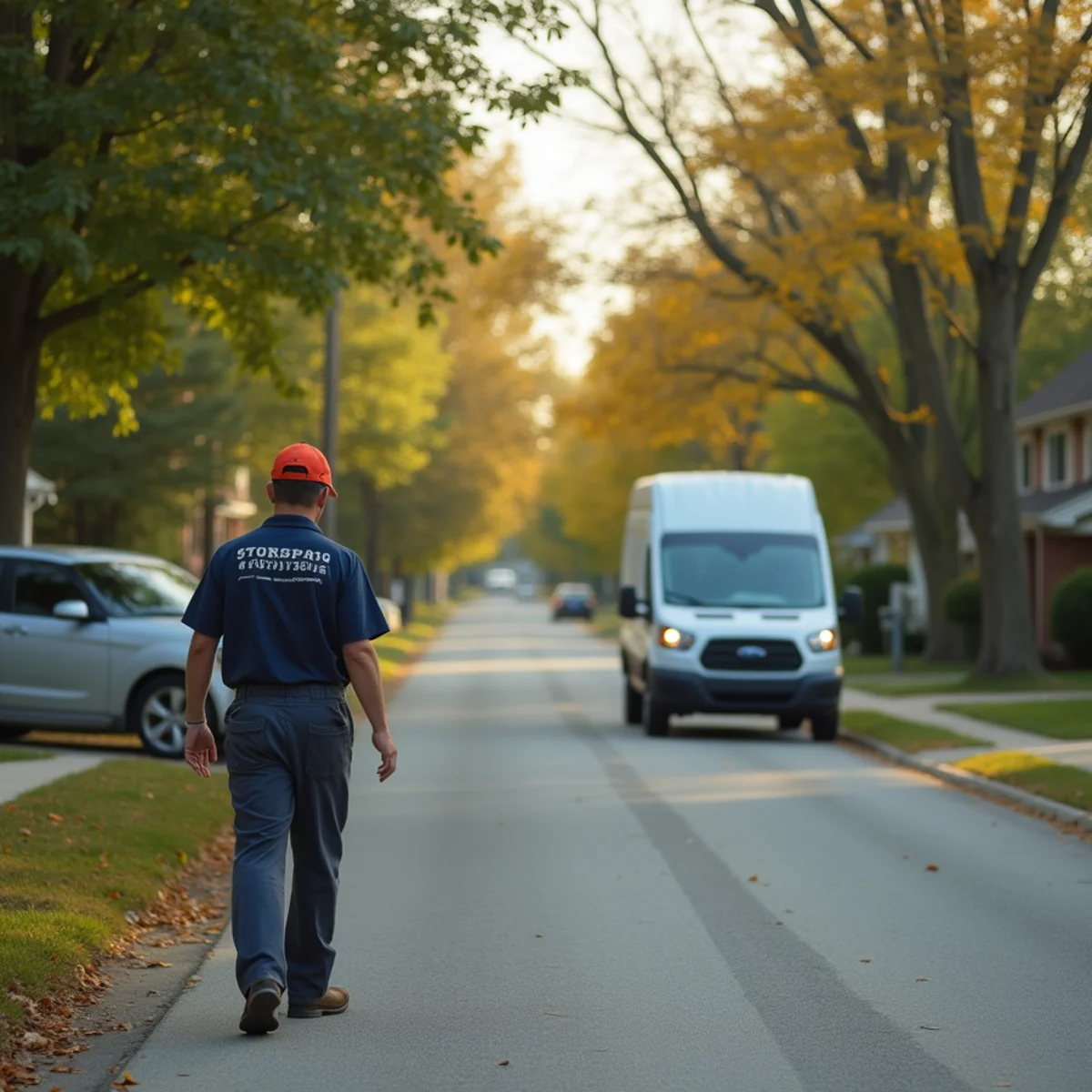 Residential street in Clinton Township, MI where we provide sewer camera inspection