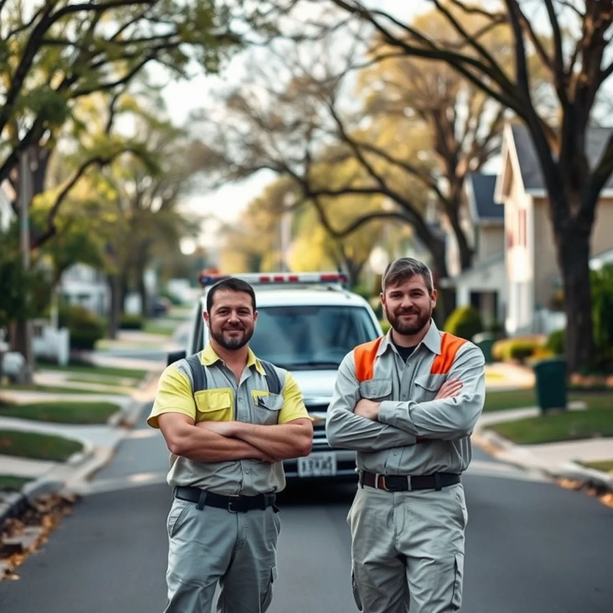 Residential street in Detroit, MI where we provide sewer camera inspection