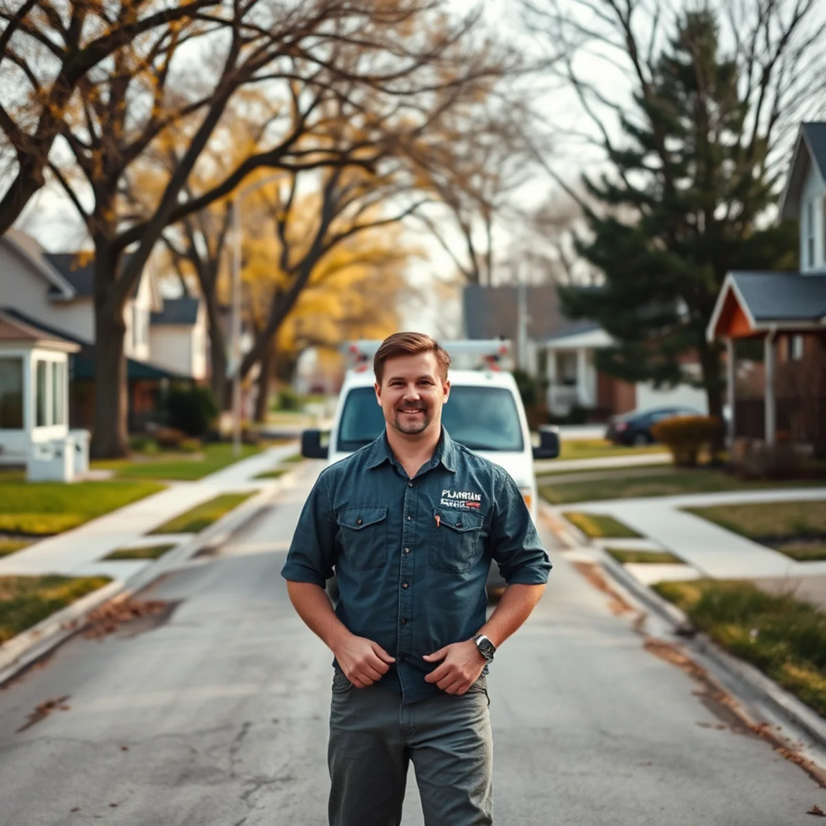 Residential street in Fenton, MI where we provide sewer camera inspection