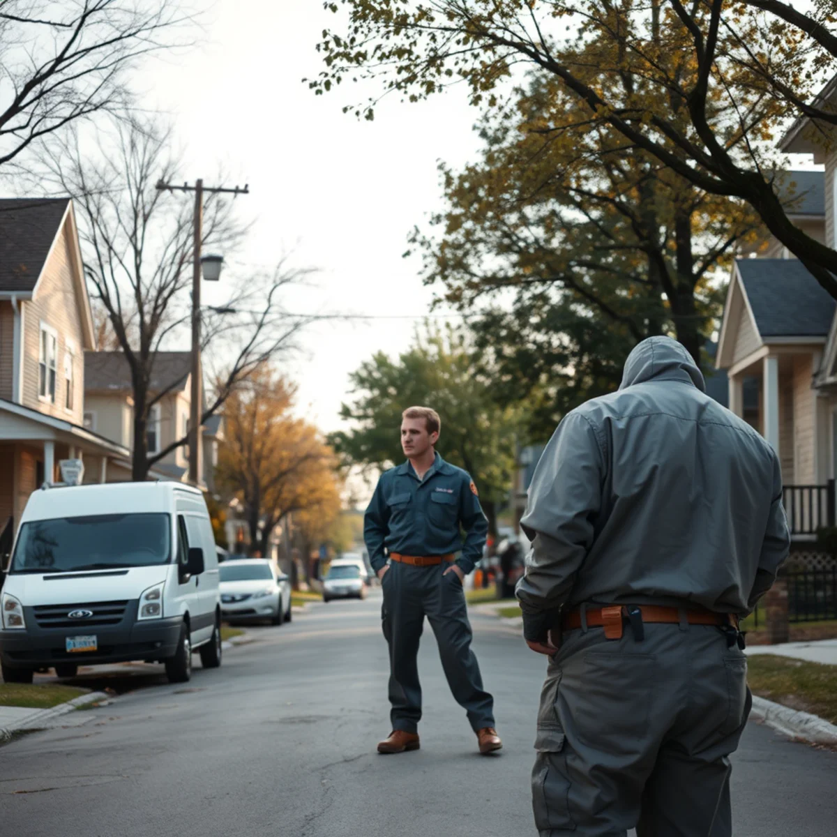 Residential street in Hamtramck, MI where we provide sewer camera inspection