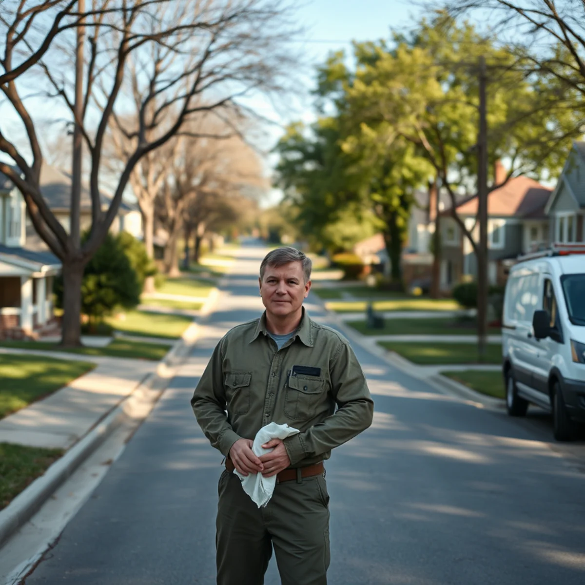 Residential street in Hartland, MI where we provide sewer camera inspection
