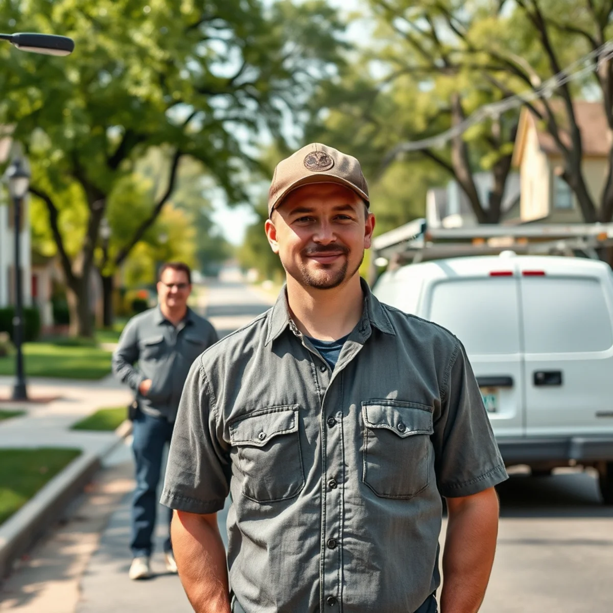 Residential street in Howell, MI where we provide sewer camera inspection