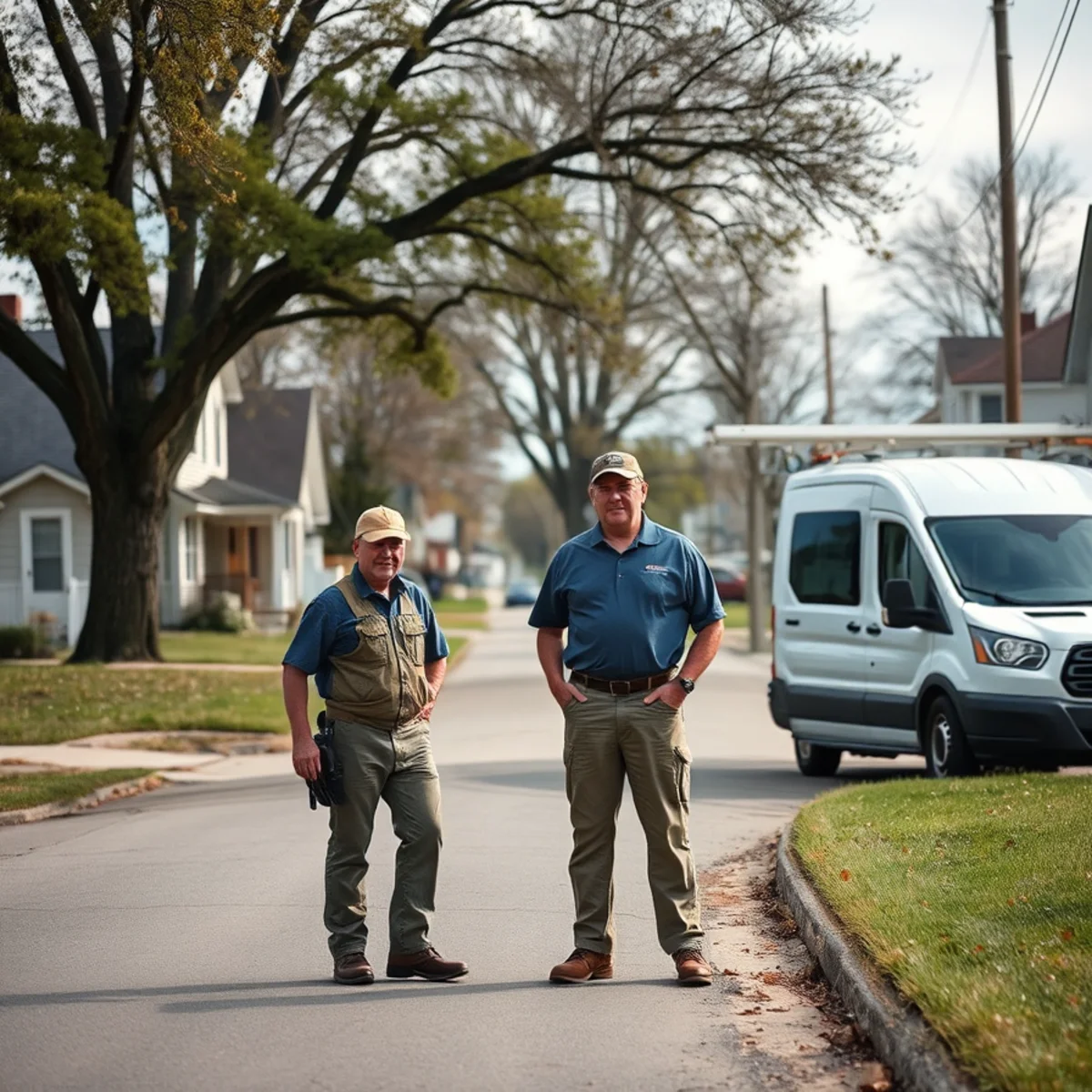 Residential street in Imlay City, MI where we provide sewer camera inspection