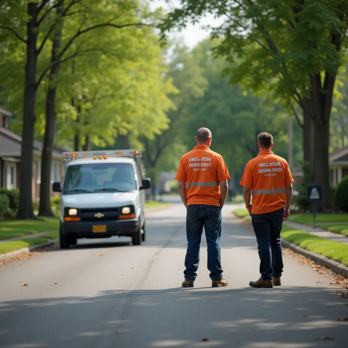 Residential street in Madison Heights, MI where we provide sewer camera inspection
