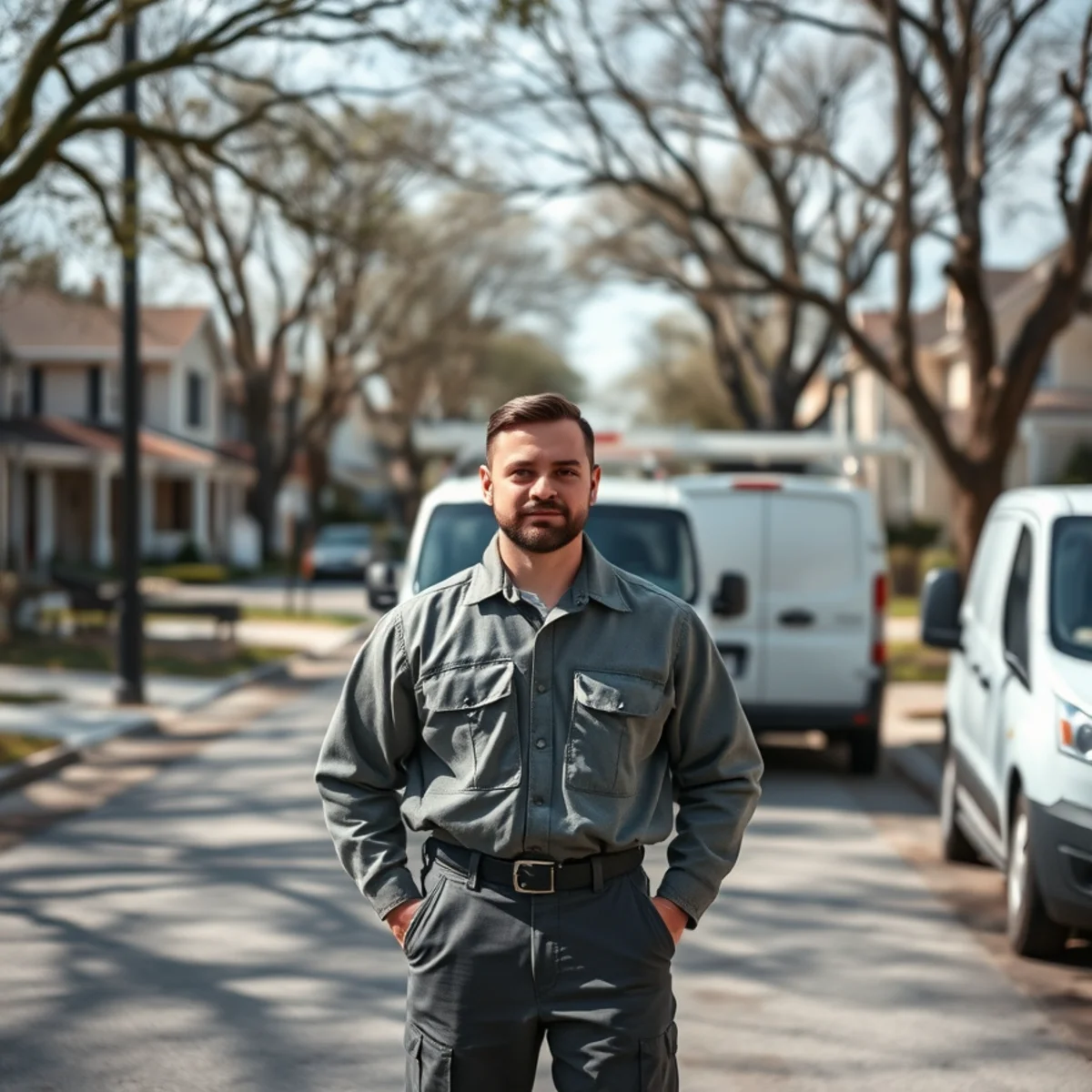 Residential street in Marine City, MI where we provide sewer camera inspection