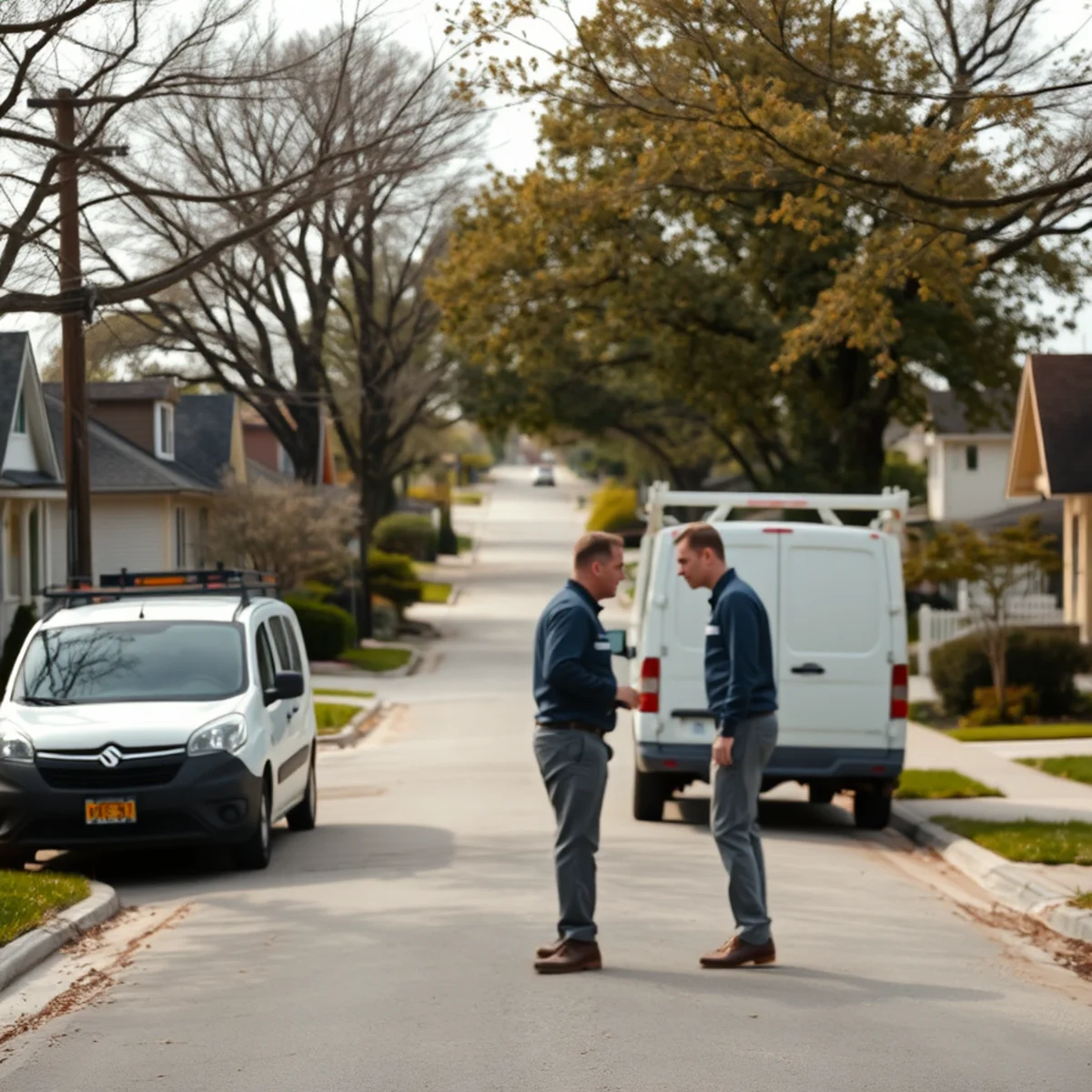 Residential street in Oak Park, MI where we provide sewer camera inspection