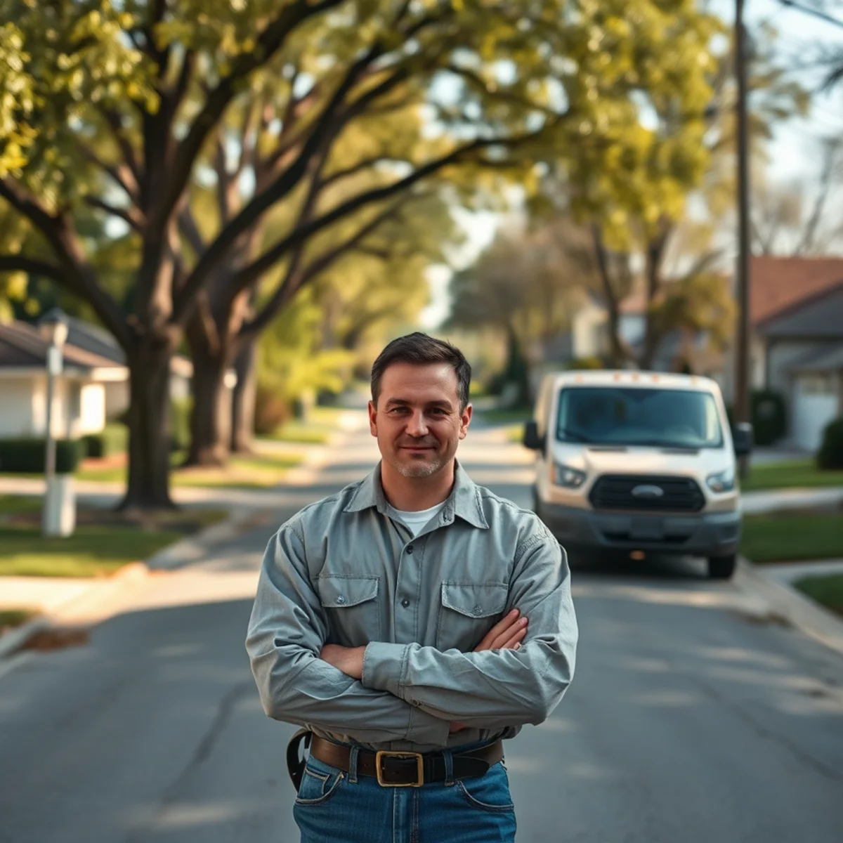 Residential street in Oxford, MI where we provide sewer camera inspection