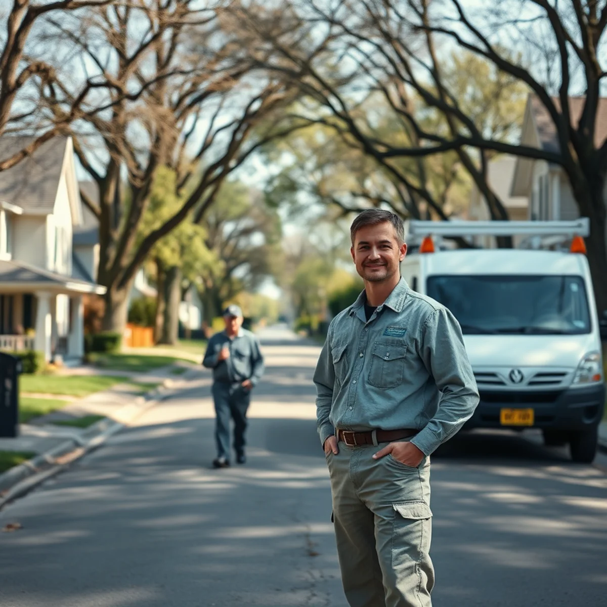Residential street in Royal Oak, MI where we provide sewer camera inspection