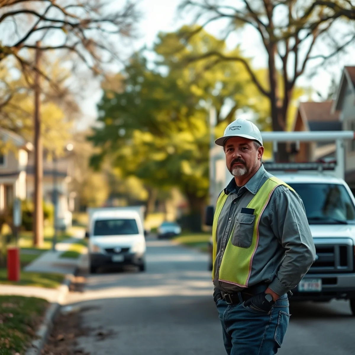 Residential street in St. Clair, MI where we provide sewer camera inspection